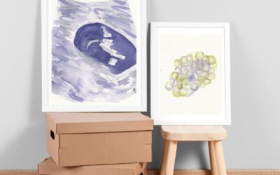 Every fertility journey is unique: Custom Ultrasound and Embryo Paintings That Tell Your Story